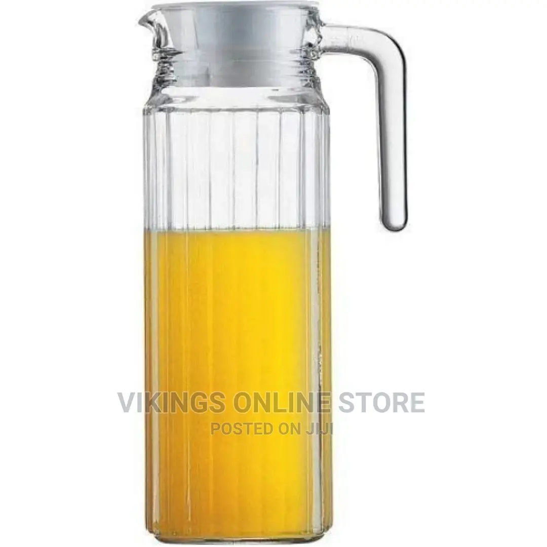 Luminarc Long Juice Water Jug Storage – Transparent