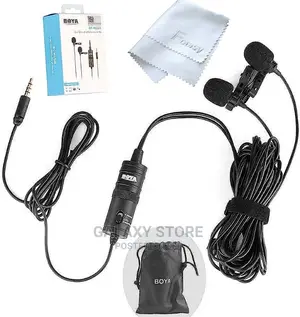 Boya M1dm Lavalier Microphone Lapel Clip-on Microphone