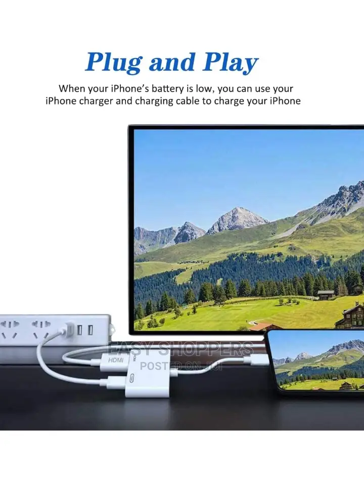 iPhone to Hdmi Converter