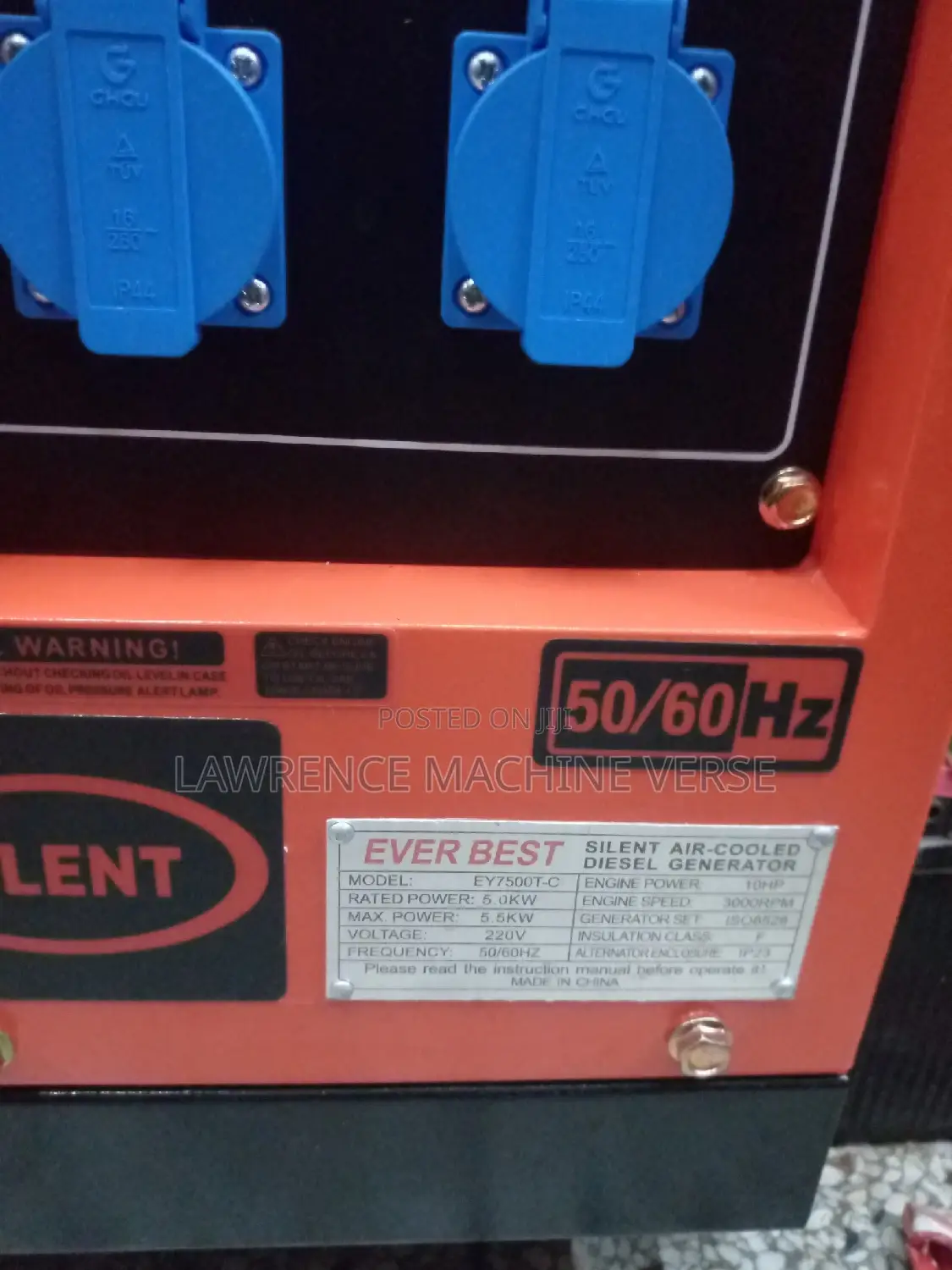 Silent Generator EVER BEST 5.5kv