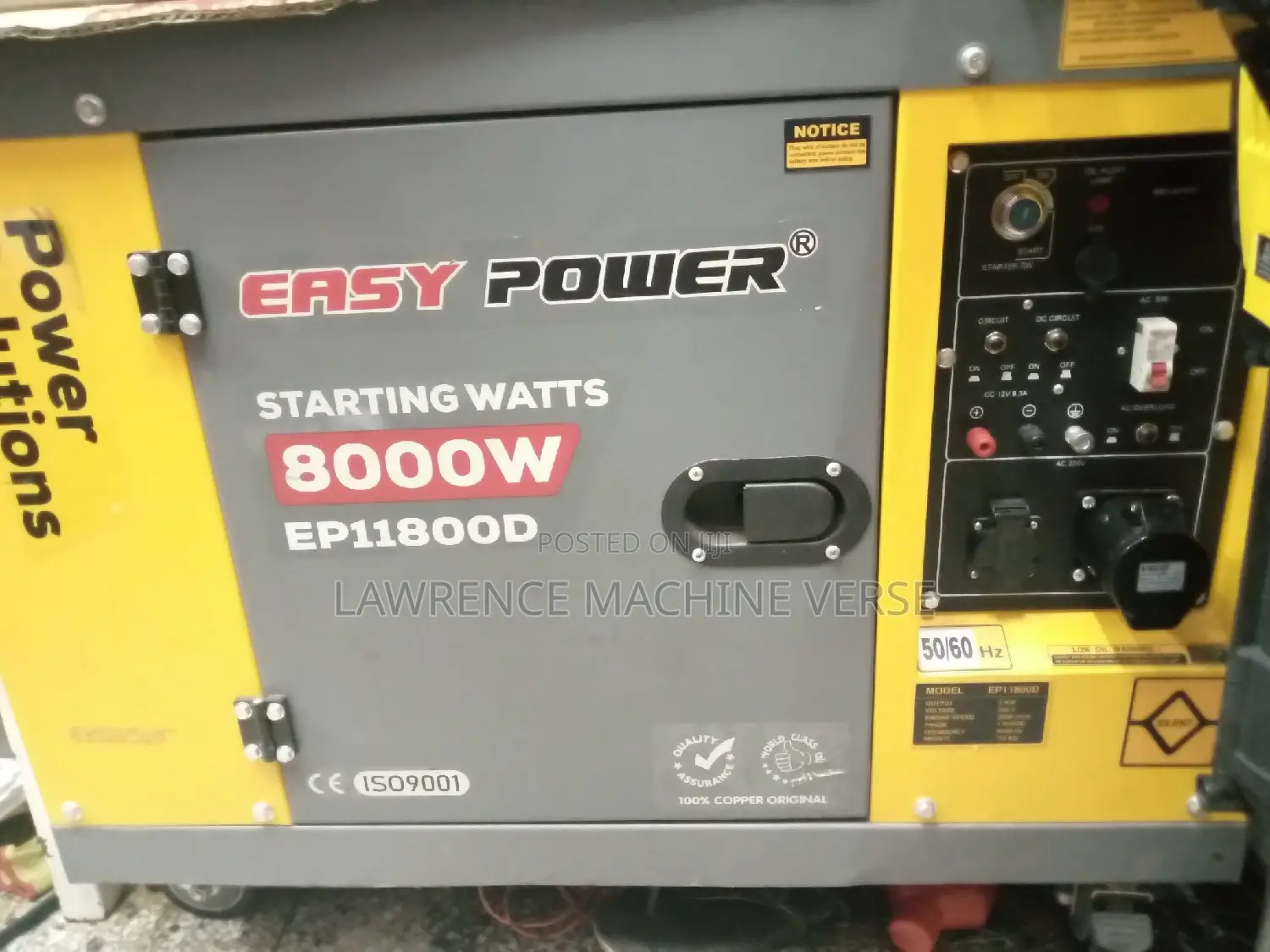 Easy Power Silent Generator 8KV