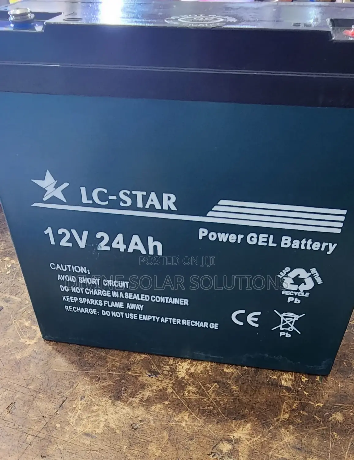 24ah Lc Star Gel Battery