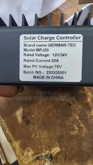 20a MPPT Solar Charge Controller