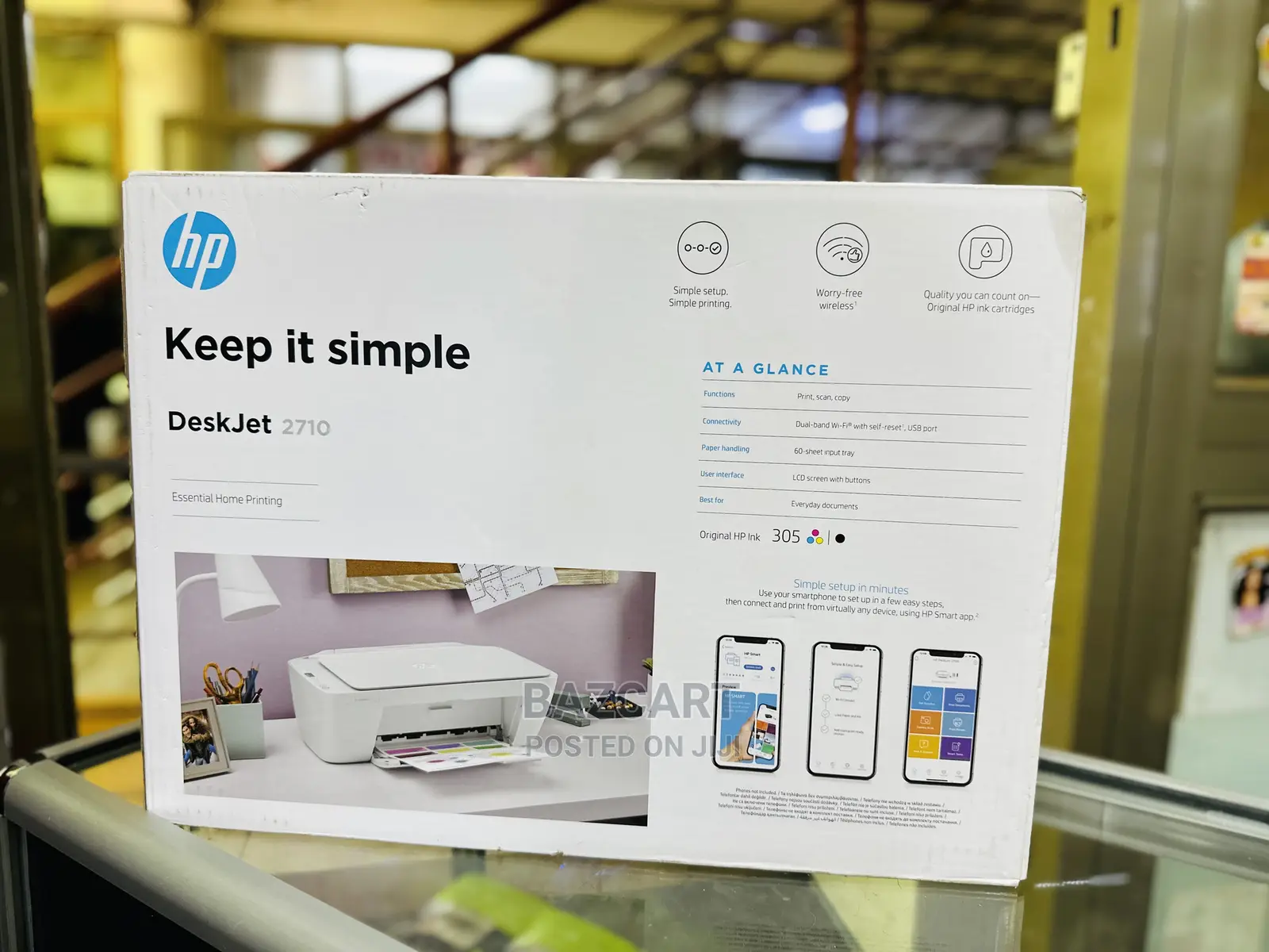 Hp Desk-Jet 2710 All in One Wifi and Bluetooth Printer