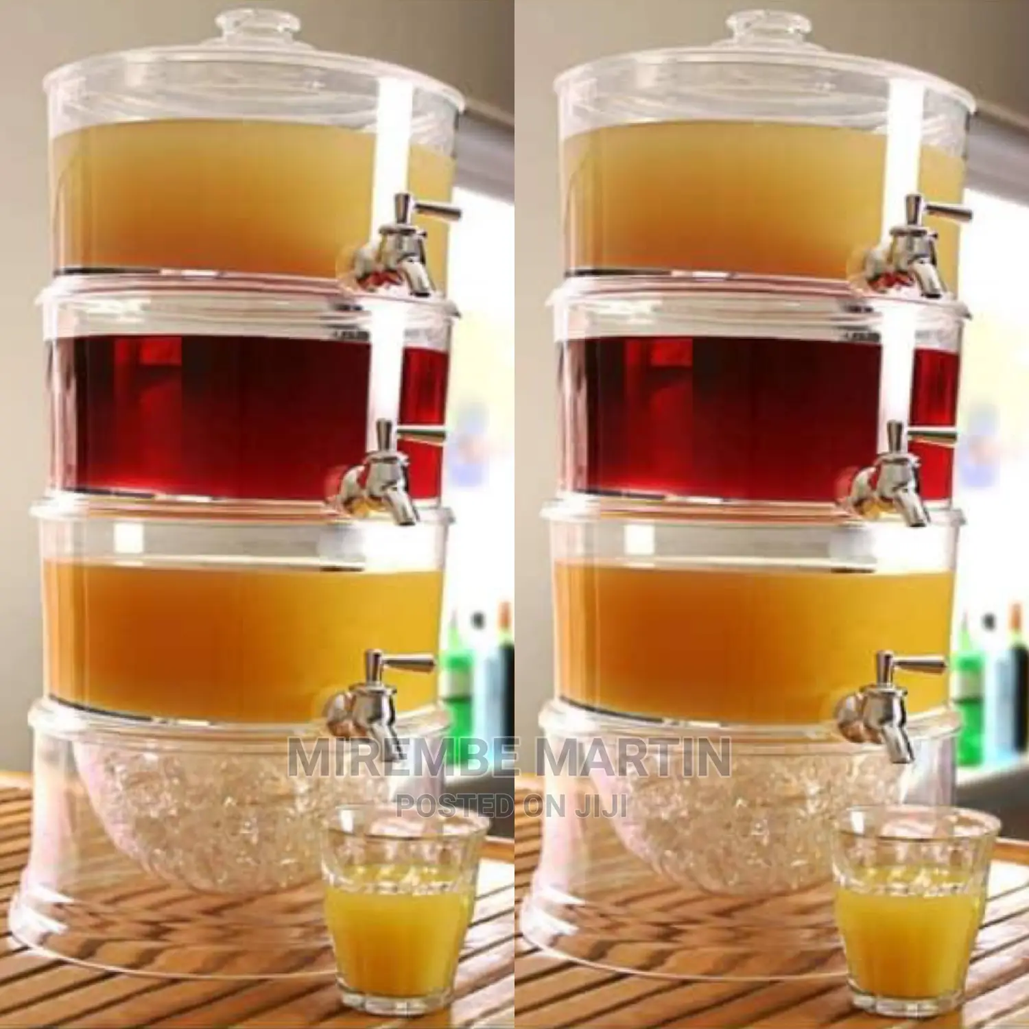 3 Tier Juice Dispenser Jar