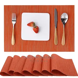 6pcs Table Placement Mats All Colours