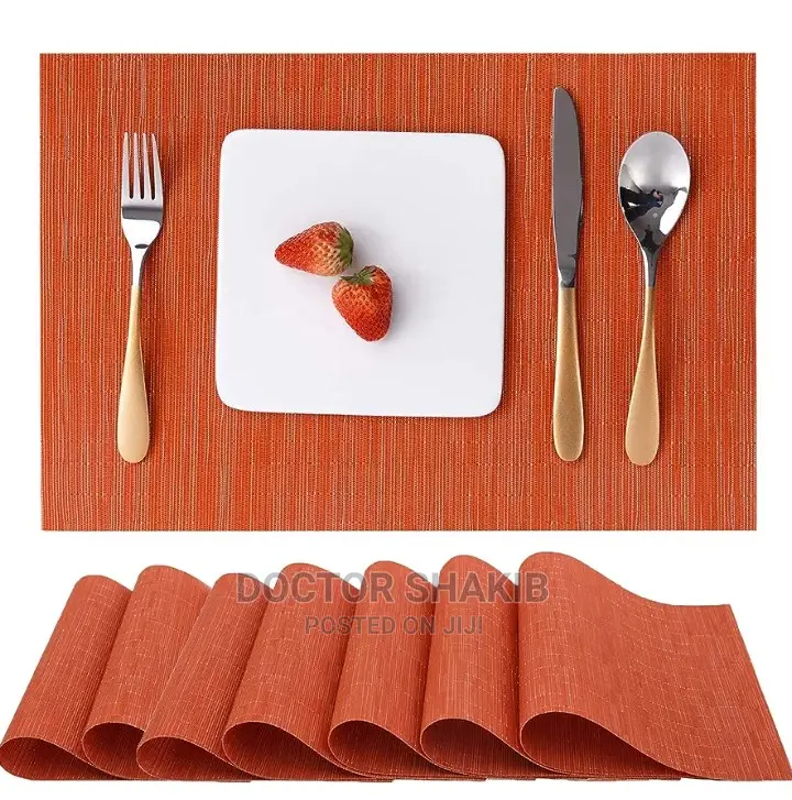 6pcs Table Placement Mats All Colours