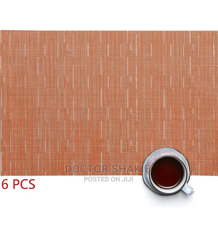 6pcs Table Placement Mats All Colours