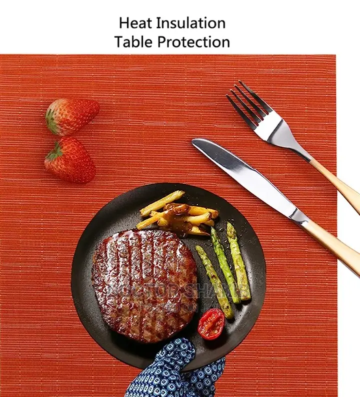 6pcs Table Placement Mats All Colours