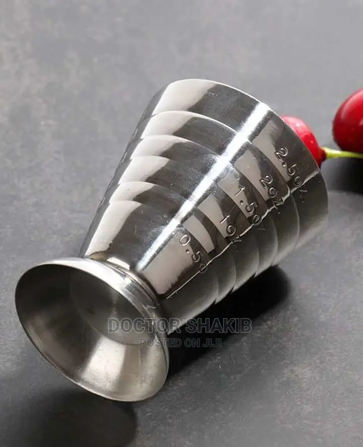 Stainless Steel Cocktail Shaker Measuring Jigger/Cup