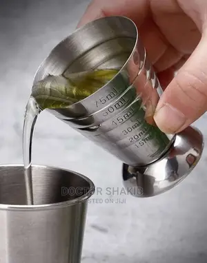 Stainless Steel Cocktail Shaker Measuring Jigger/Cup