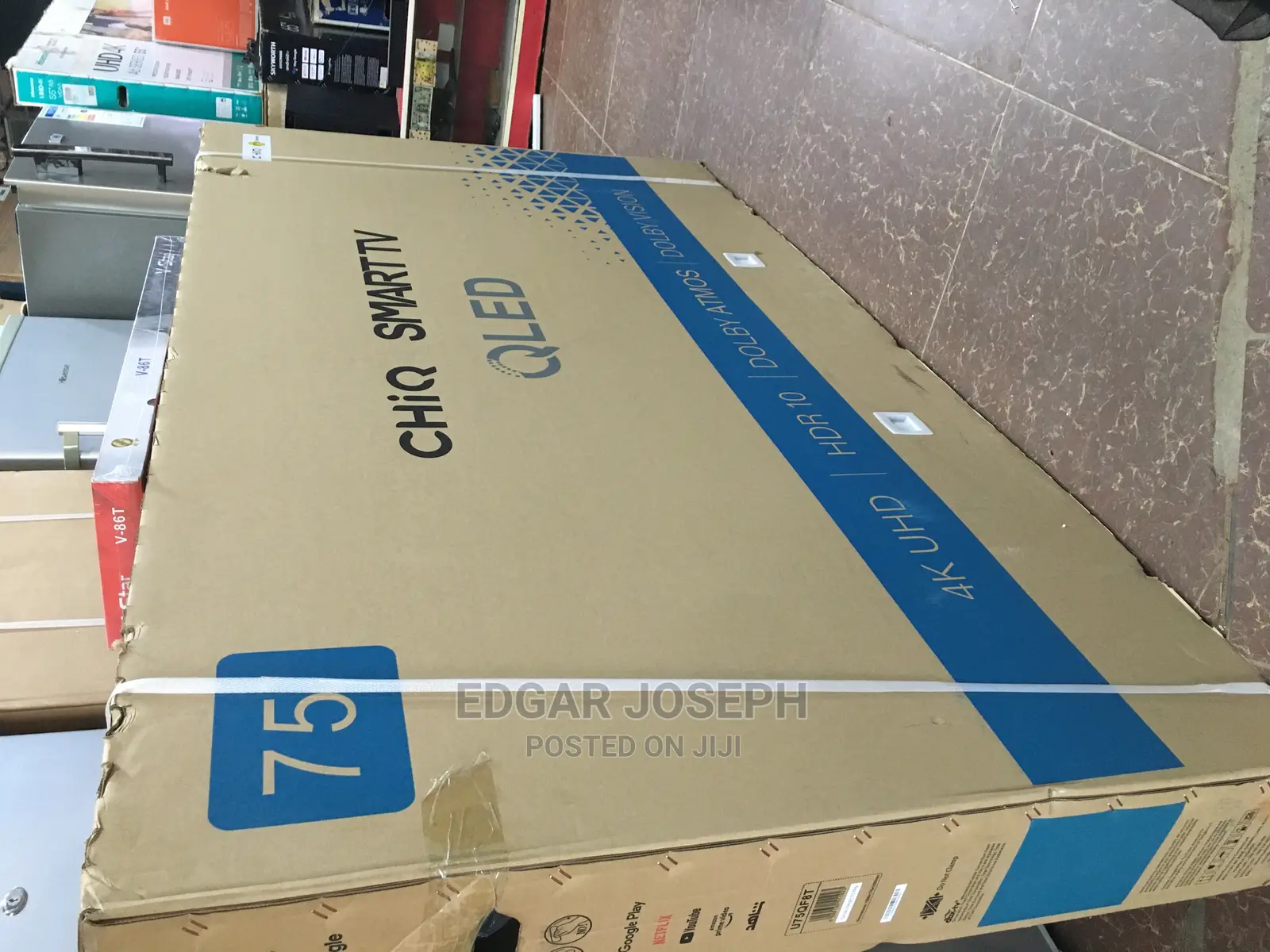 Chiq 75 Inches Smart Tv Brand New