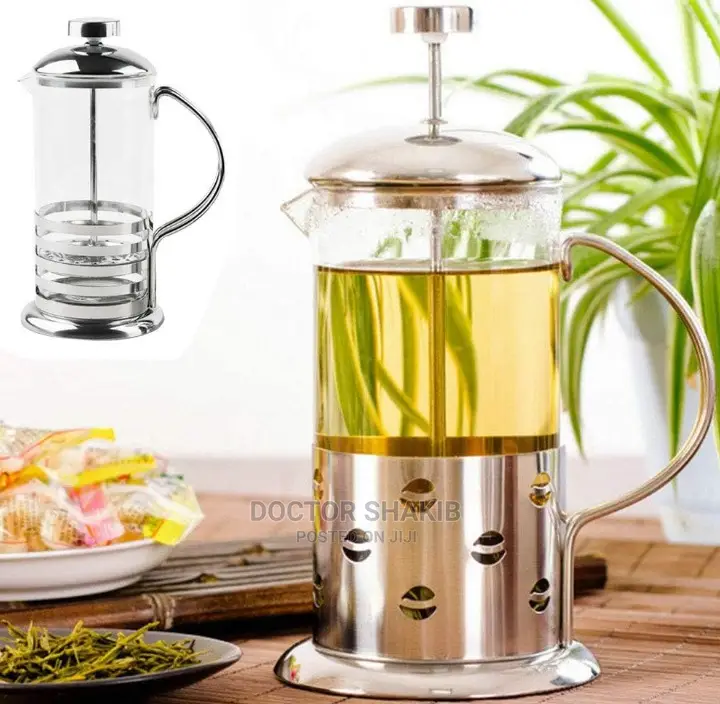 Stainless Steel French Press Coffee Filter Pot (Tea Maker)