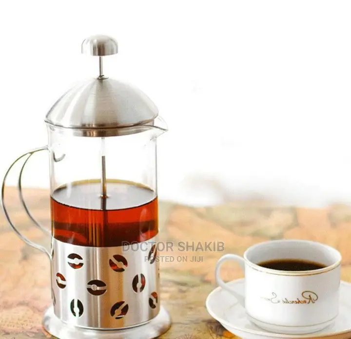 Stainless Steel French Press Coffee Filter Pot (Tea Maker)