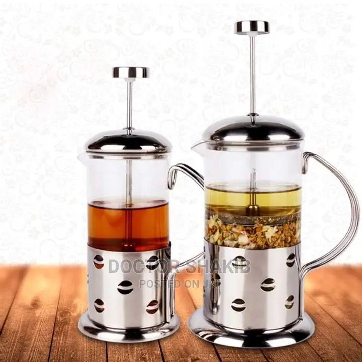 Stainless Steel French Press Coffee Filter Pot (Tea Maker)