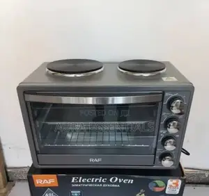 RAF 40L 2 in 1 Electric Oven With 2 Hot Plates