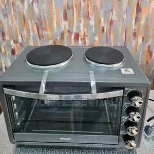 RAF 40L 2 in 1 Electric Oven With 2 Hot Plates