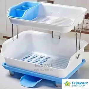 Multifunctional Draining Storage Racker