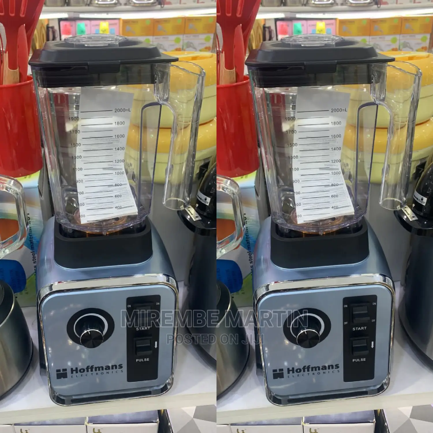 Hoffman's Electric Speed Blender