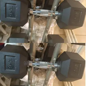 10kg Black Dumbbell