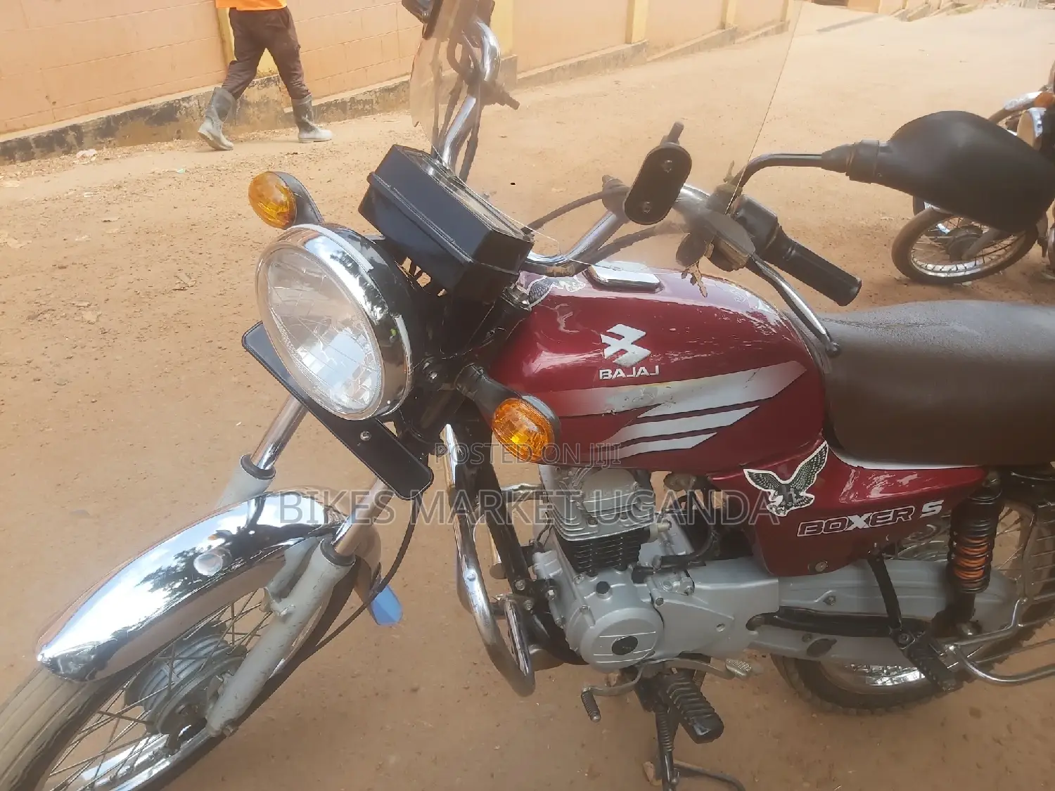 Bajaj Boxer 100 2007 Red