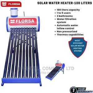 100 Liters Florsa Solar Water Heater