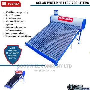 200 Liters Florsa Solar Water Heater