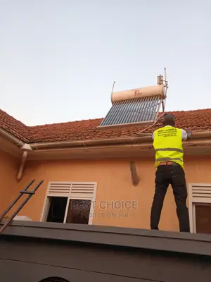 Experts Carrying Out Roof Cleaning