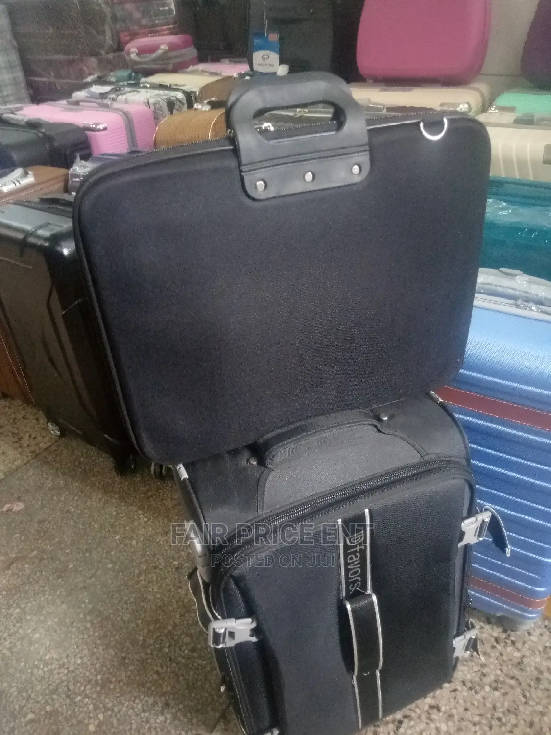 Vip Executive Brief Case.Big.( Black)