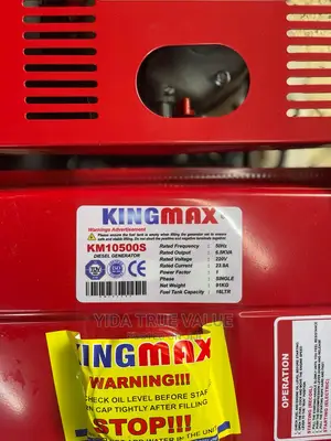Diesel Generator 6.5kva Kingmax Brand