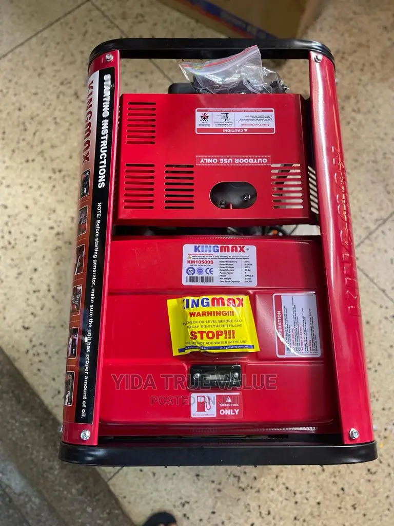 Diesel Generator 6.5kva Kingmax Brand