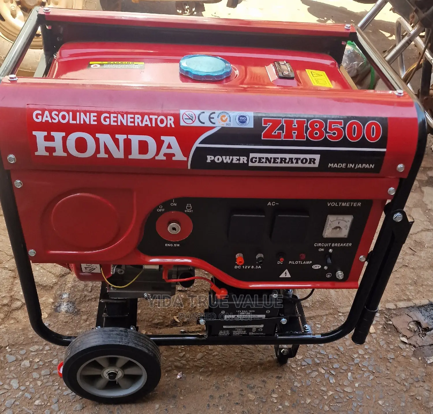 Generator Honda Japan 6.5kva