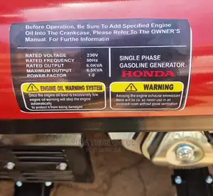 Generator Honda Japan 6.5kva