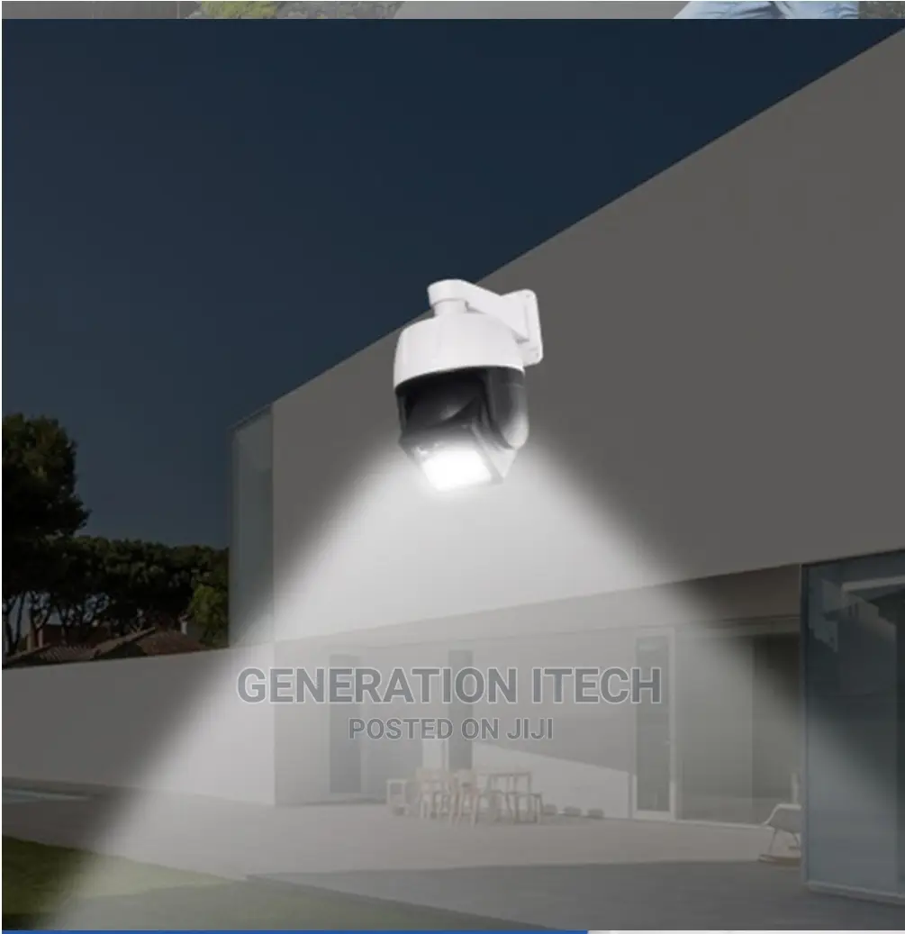 Motion Sensor Solar Light With Remote And Camera Shape