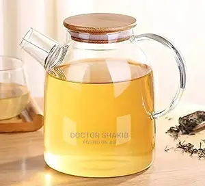 Glass Heat Resistant Tea Pot