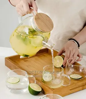 Glass Heat Resistant Tea Pot