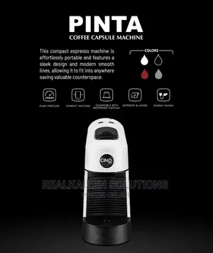 CINO Pinta Espresso Capsule Coffee Machine 1200W