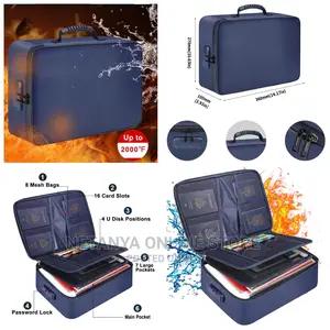 File Organizer Bag With Lock