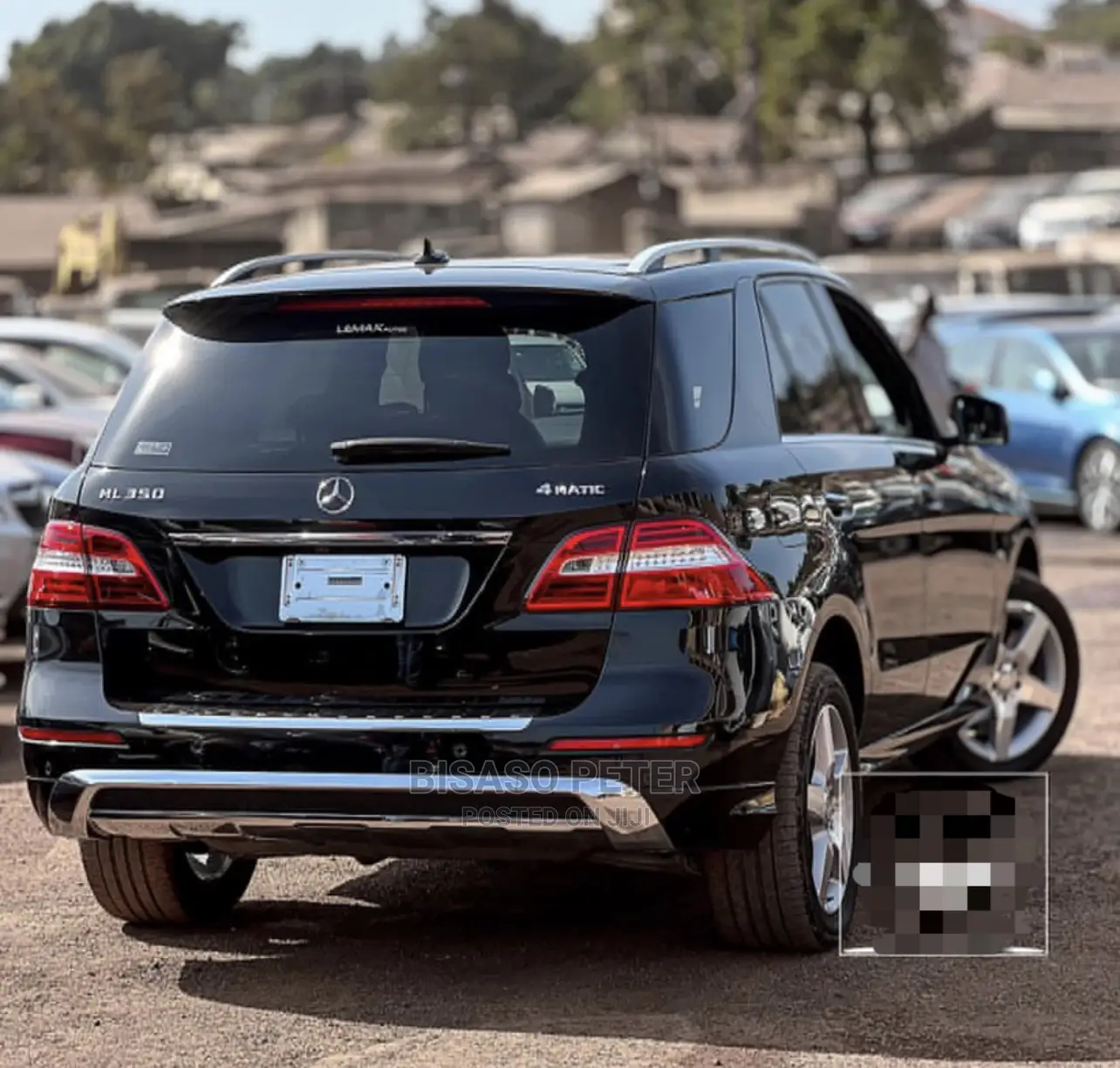 Mercedes-Benz M Class ML 350 4Matic 2012 Black