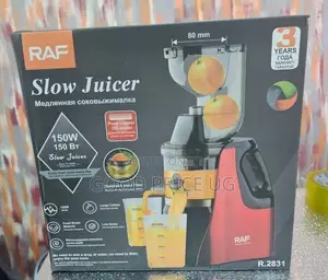RAF Slow Juicer. Comes With 2 Years Warranty.