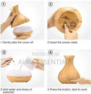 Ultrasonic Humidifier And Aroma Therapy Device