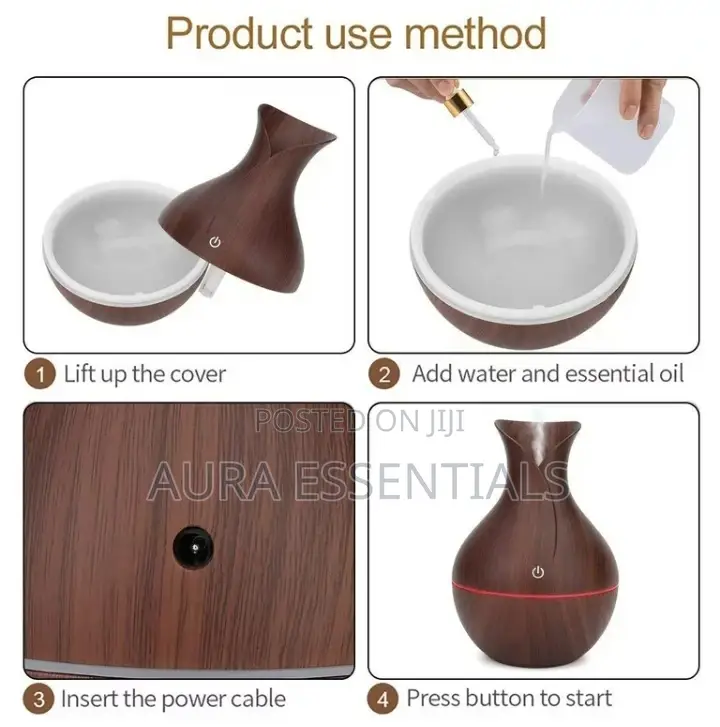 Ultrasonic Humidifier And Aroma Therapy Device