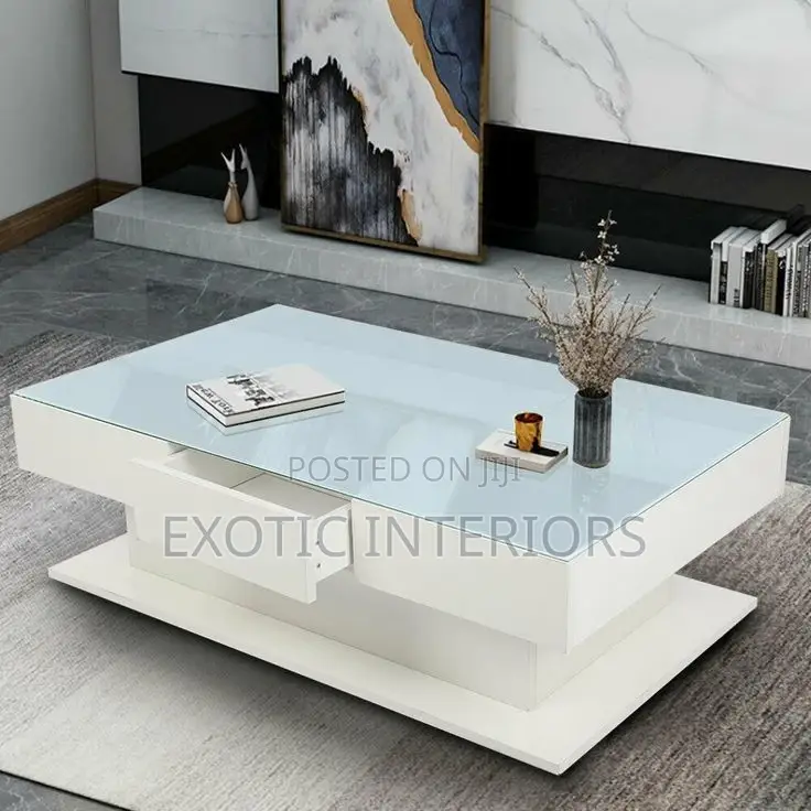 Center Table With Drawers Call