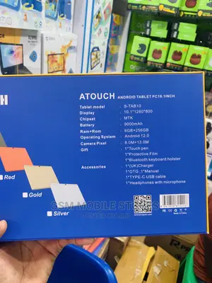 New Atouch A105 Max 256 GB Gray