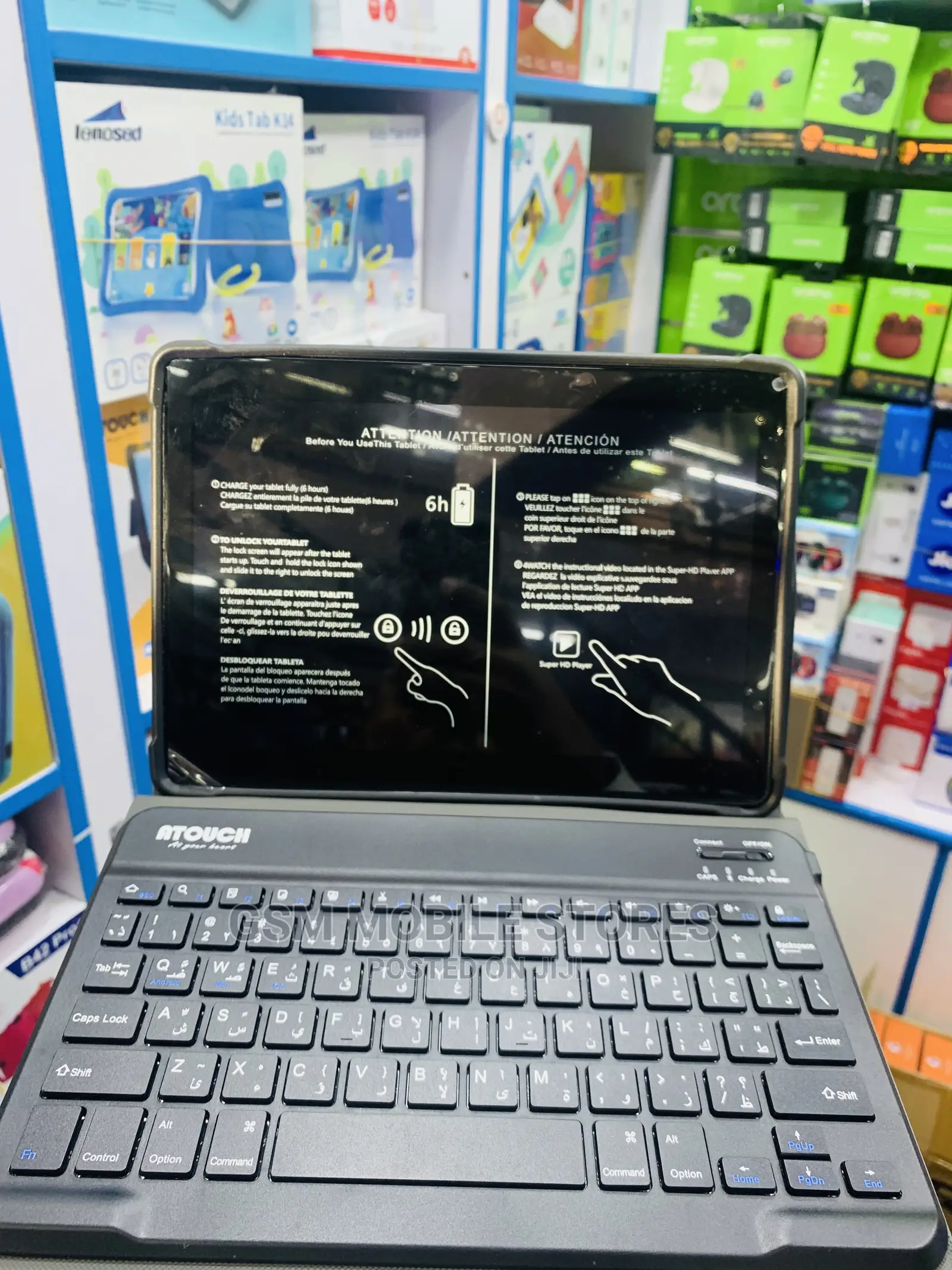 New Atouch A105 Max 256 GB Gray