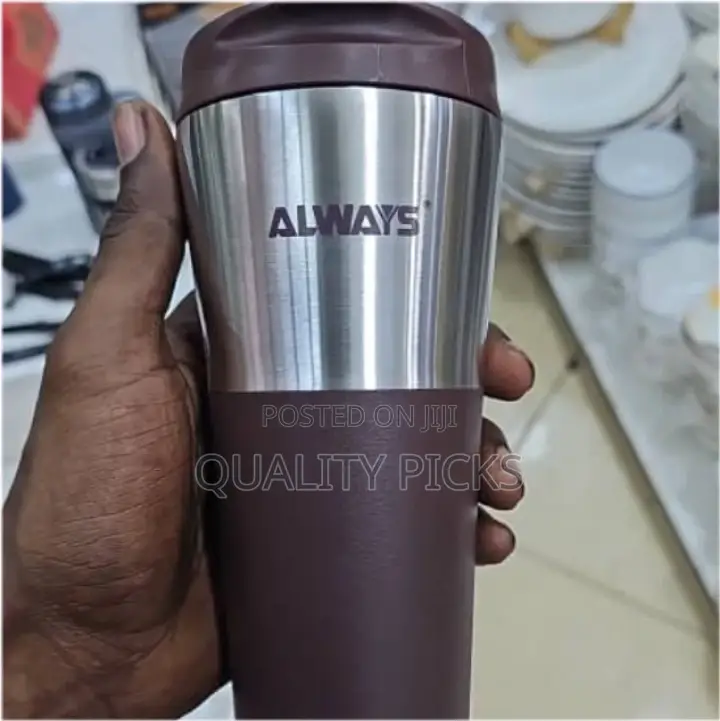 Always Thermos Cup - 0.5lts - Brown