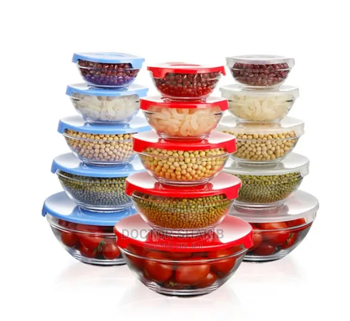 5pcs Glass Bowl Set