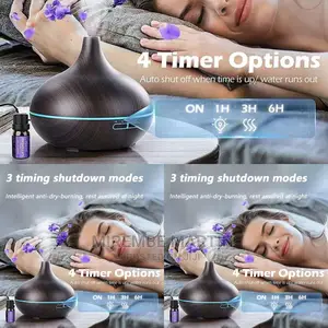 Black Wooden Air Humidifier