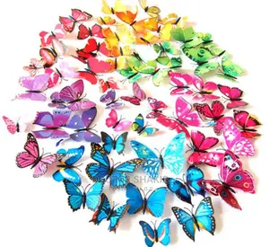 8pcs 3D Butterfly Wall Stickers Decals for Living Room