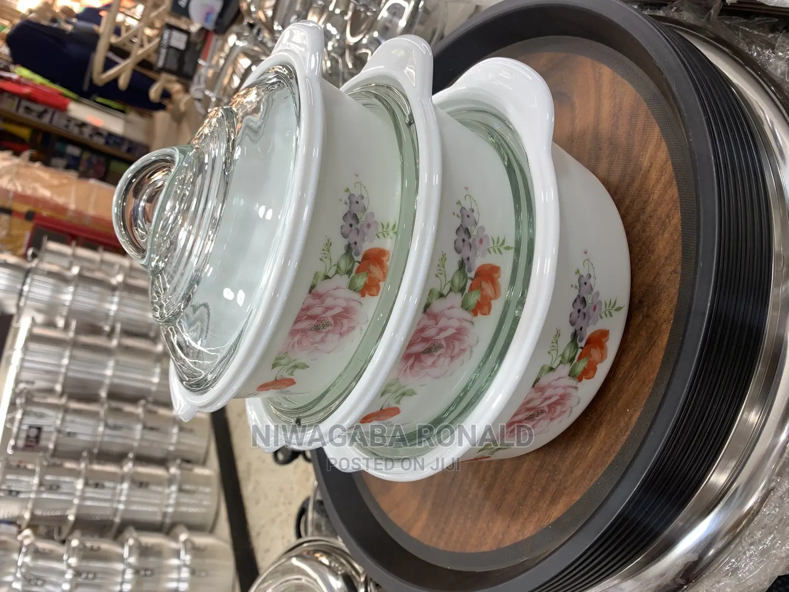 3pc Set of Ceramic Serving Dishes